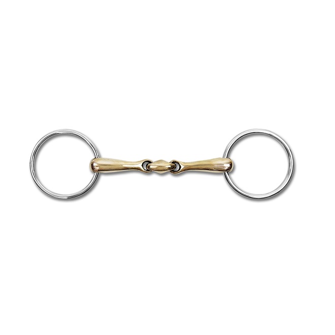 FILETTO DOPPIO SNODO Argentan* 16 mm Filetti ad Anelli 